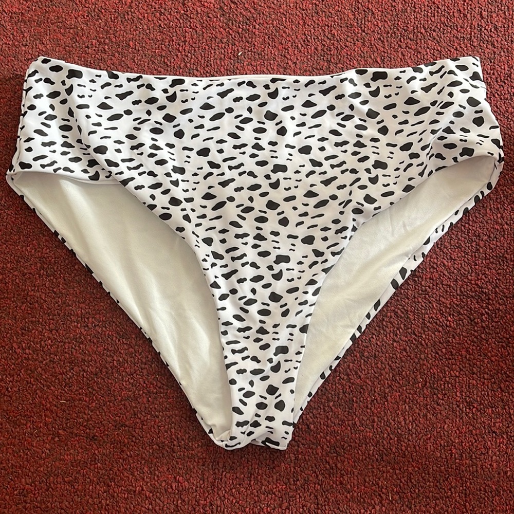 Brand new high rise bikini bottoms